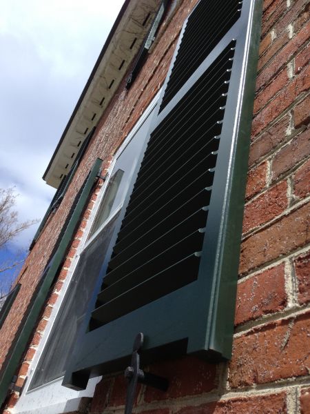 Beech river mill, inc. Shutter installation